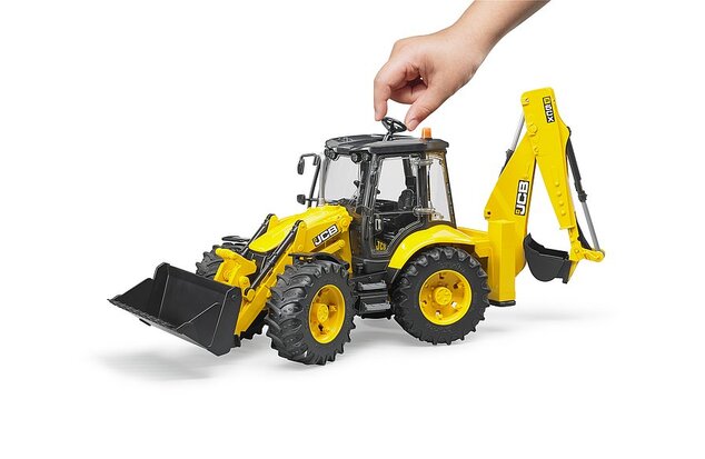 Bruder 02454 Trattore JCB 5CX con escavatore e caricatore