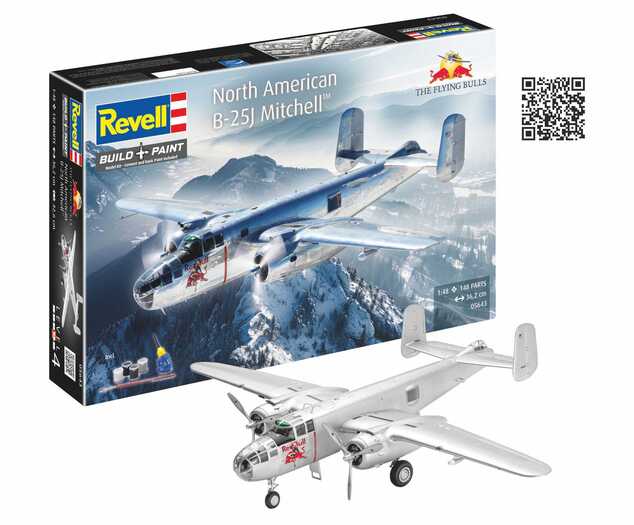 Coffret Cadeau Flying Bulls 05643 - B-25J Mitchell (1:48)