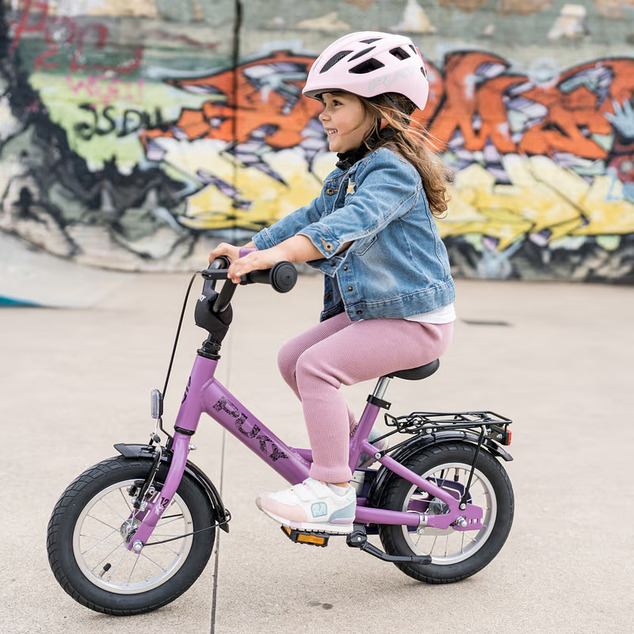 PUKY Detský bicykel 12" YOUKE, perky purple