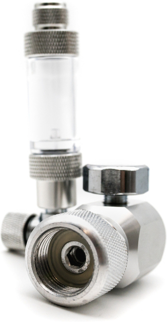 INVITAL CO2 Regulator mit Nadelventil