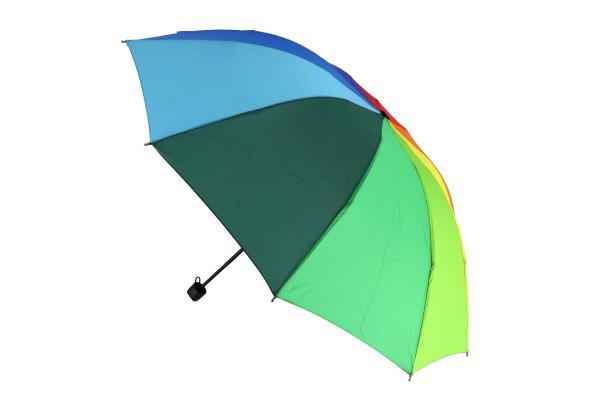 Dáždnik skladací farebný 25cm kov/látka