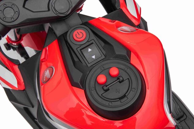 Elektrická Motorka HONDA CBR 1000RR, Licencované, 12V batéria, Plastové kolesá, červená