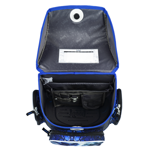 BAAGL SET 5 Ergo Robot: cartella, astuccio, sacchetto, grembiule, portafoglio