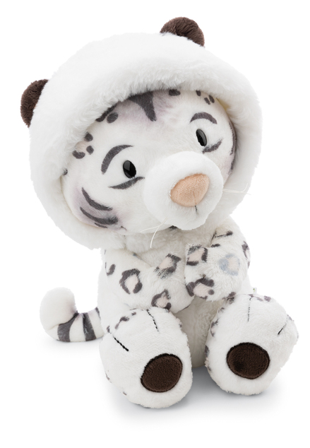 NICI GREEN Peluche leopardo delle nevi Eleni Snowbell, 20 cm