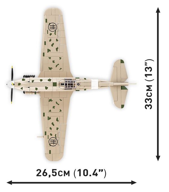 Cobi Aeronautica Macchi C.202 Folgore, 1:32, 405 k, 1 f
