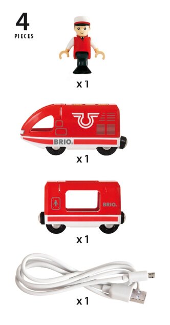 Brio Elektrický nabíjací vláčik