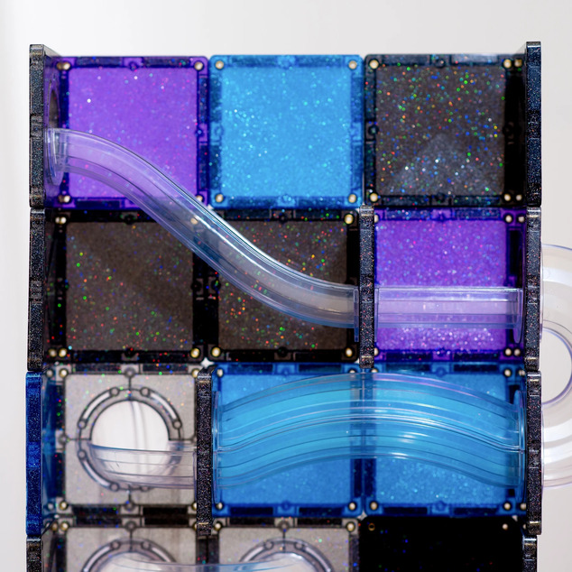 CONNETIX® Ball Run Galaxy Pack juego de construcción magnético 61 pc