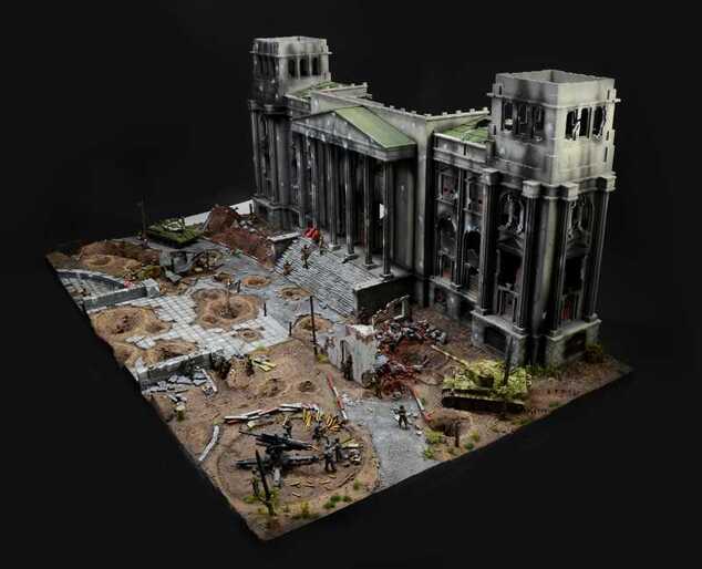Model Kit diorama 6195 - Berlin 1945: Battle for the Reichstag (1:72)