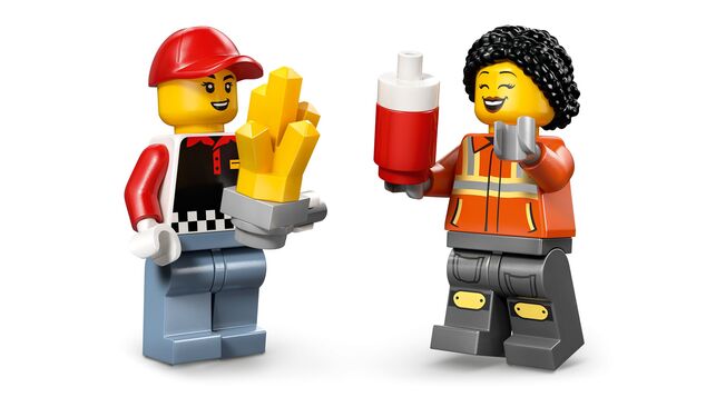 LEGO® City 60488 Pojazdné občerstvenie s hranolkami