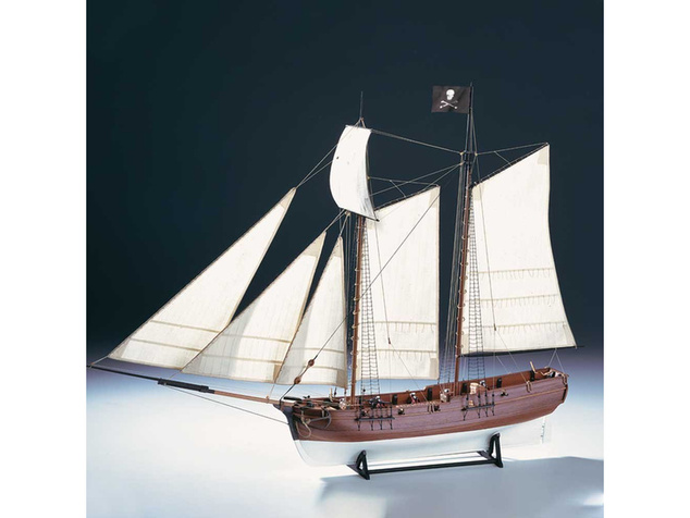 AMATI Adventure pirátska loď 1760 1:60 kit