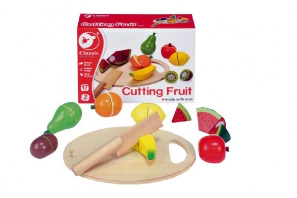 Tabla pentru fructe cu lemn