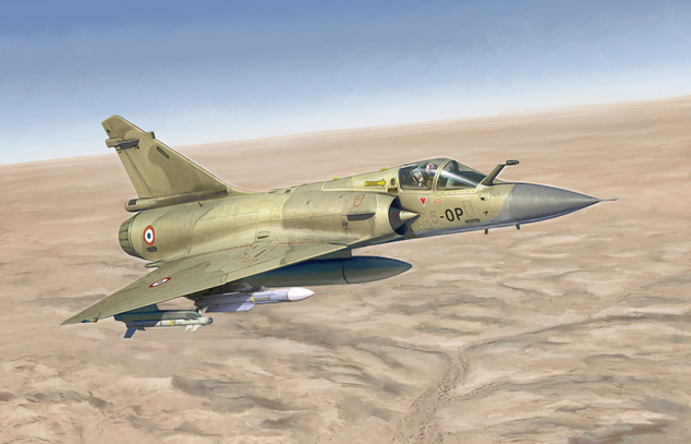Kit de modelo de avión 1381 - MIRAGE 2000 (1:72)