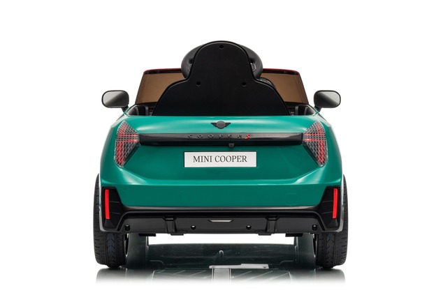 Elektrické autíčko BMW Mini Cooper 12V, zelené, USB Vstup s Bluetooth pripojením na MP3 Pr