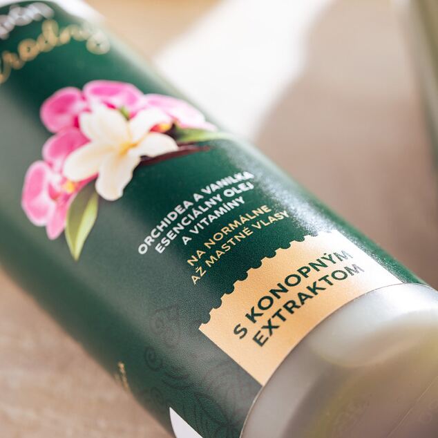 Konopný šampón (orchidea/vanilla)