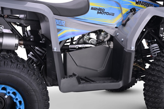 Benzínová štvorkolka pre deti Beneo Motors WARRIOR modrá - 125cm3