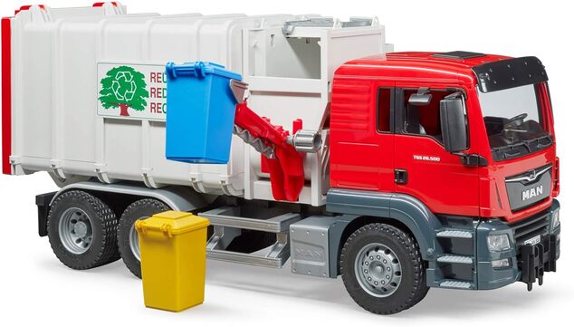 BRUDER 03761 MAN TGS Smetiarske auto