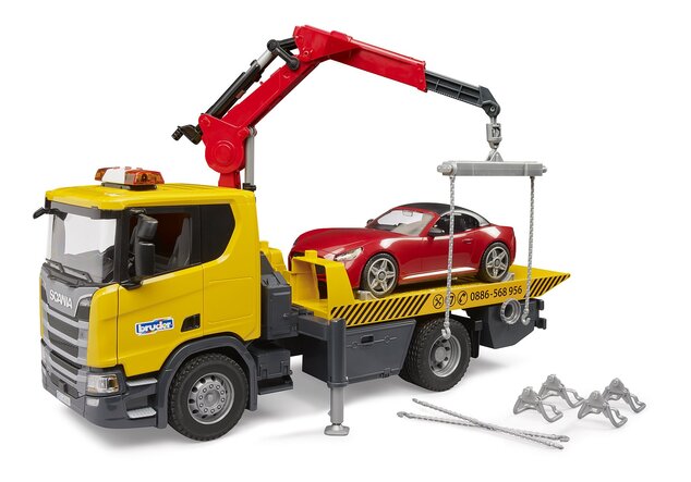 Bruder Scania Super 560R odťah s autom