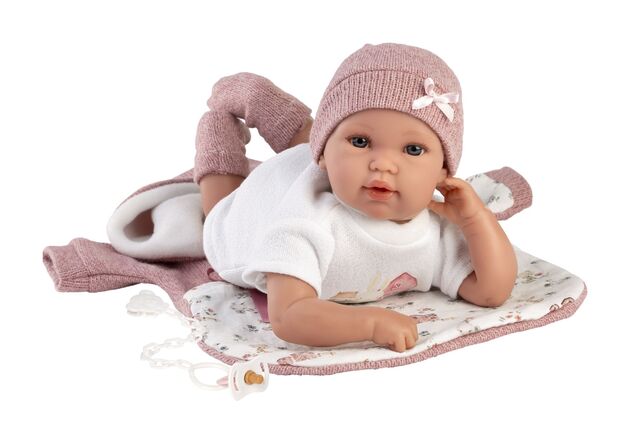 Llorens M636-50 oblečenie pre bábiku bábätko  NEW BORN veľkosti 35-36 cm s doplnkami