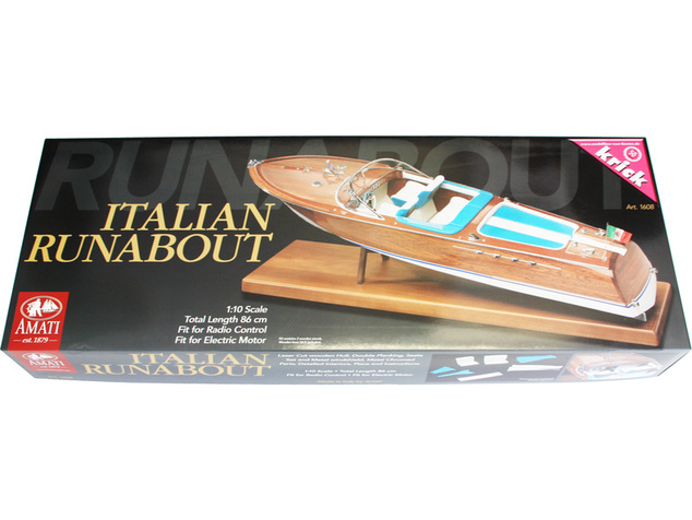 AMATI Aquarama taliansky športový čln 1:10 kit
