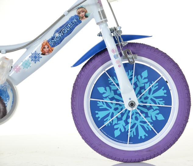 Dino Bikes - Detský bicykel 16" Snow queen 2022
