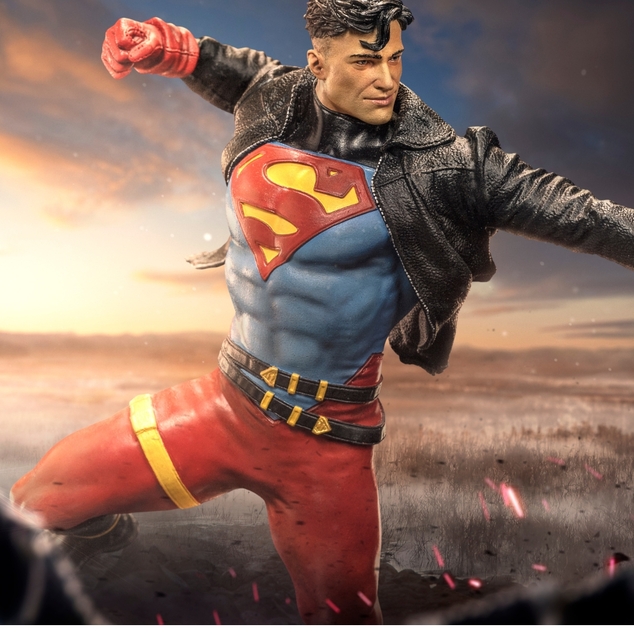 Iron Studios DC COMICS - Superboy Szobor 1/10
