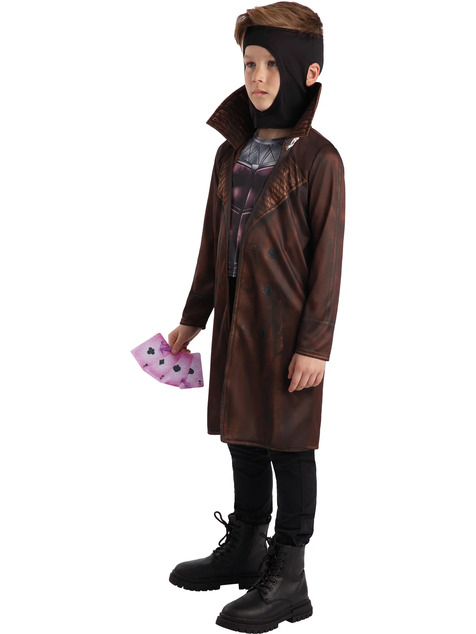 MARVEL GAMBIT costume per bambini taglia (122-128 cm)