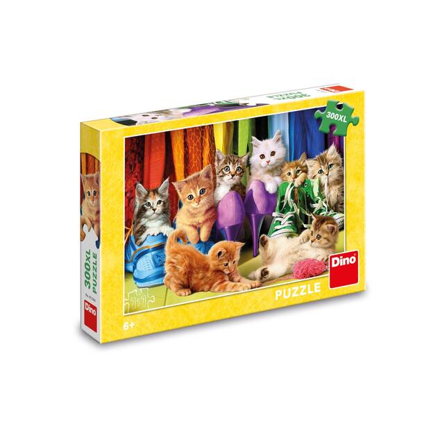 Puzzle Farebné mačiatka 300 xl dielikov