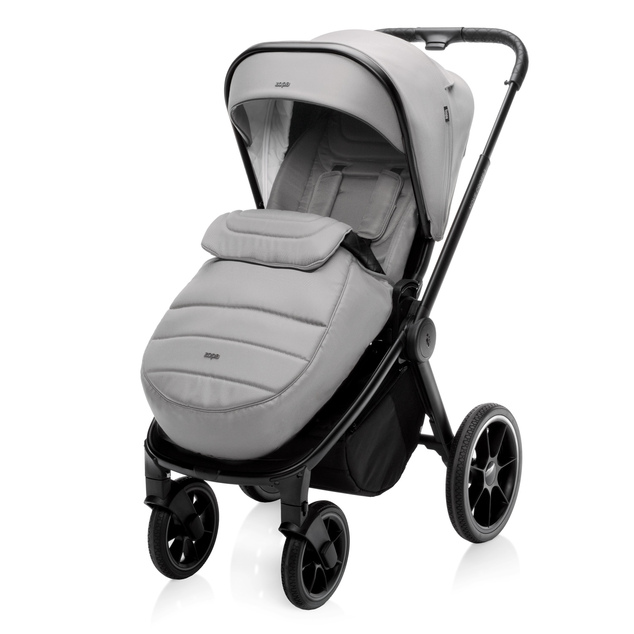 Set kočík Move Cross 3 + hlboká korba  Move XL 3 + autosedačka + základňa, Metal Grey