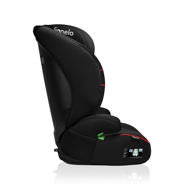 Lionelo Autosedačka Lars i-Size (100-150 cm) Sporty Black Red