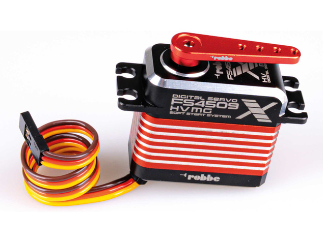 Robbe servo FS 4509X HV 45kg.cm 0.090s/60° MG Fără perii