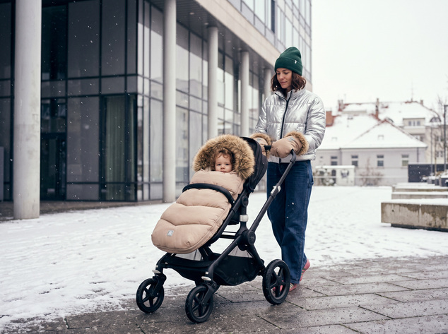 Sacco invernale Fluffy, Creamy Beige