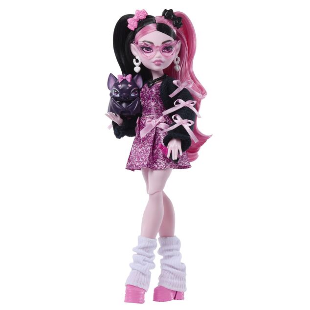 Mattel Monster High bambola mostruosa, DRACULAURA, JHK29