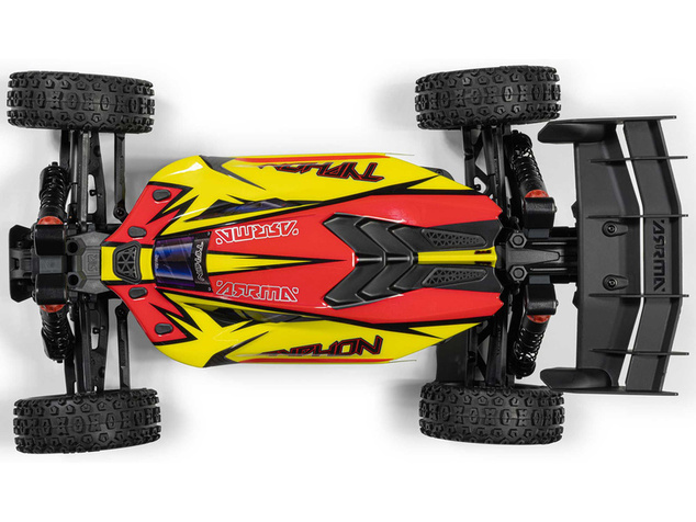 Arrma Typhon Mega 665 1:8 4WD RTR bleu