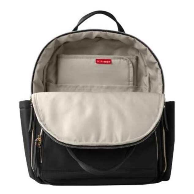 SKIP HOP Wickeltasche / Rucksack Envi-Luxe Black