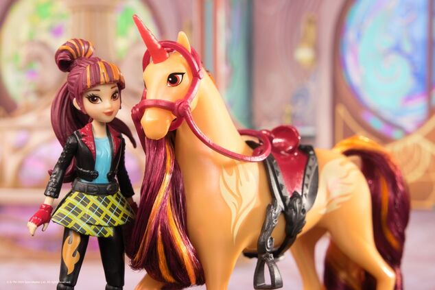 Unicorn Academy Valentin és Cinder figurák