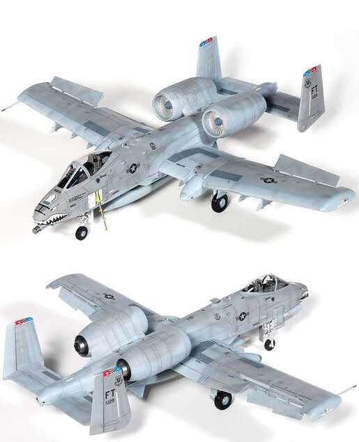 Modellbausatz Flugzeug 12348 - USAF A-10C „75th FS Flying Tigers“ (1:48)