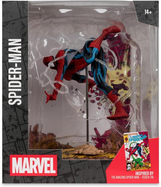 Marvel Collection PVC figura 1/10 Spider-Man (The Amazing Spider-Man #318) 17 cm