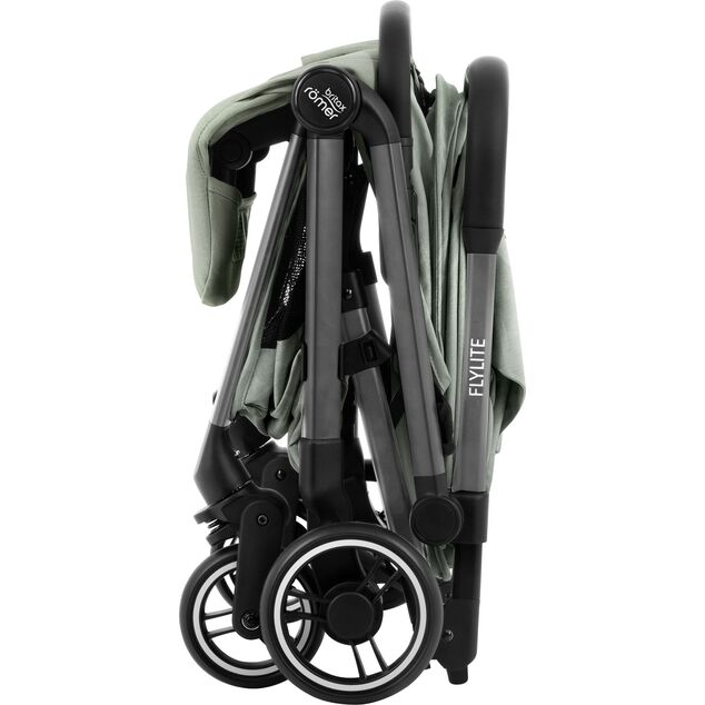 Set Kočík FLYLITE + cestovná taška zadarmo, Sage Green