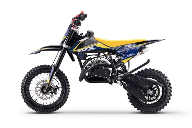 Motocross a benzina per bambini Beneo Motors Cross TRX giallo - 60cm3