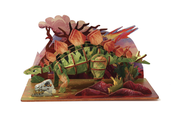 GRAINE CREATIVE Leseni 3D model Stegosaurus