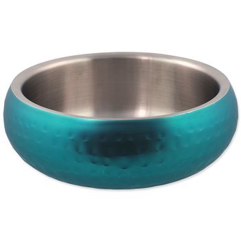 Miska Dog Fantasy Miska s dvojitou stenou tyrkysová 16cm, 800ml