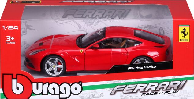 Bburago 1:24 Ferrari F12 Berlineta Rot