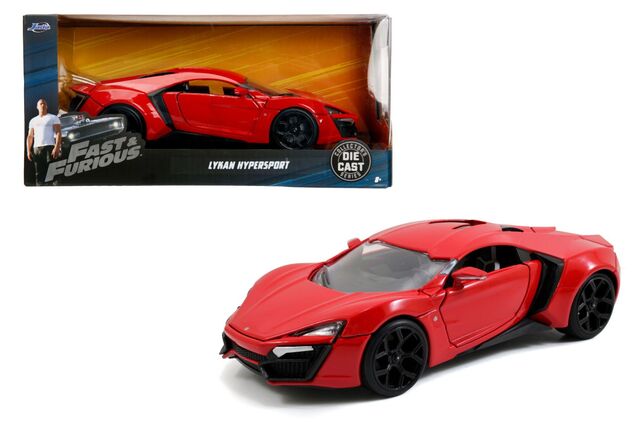 Jada Rýchlo a zbesilo auto Lykan Hyperspot 1:24