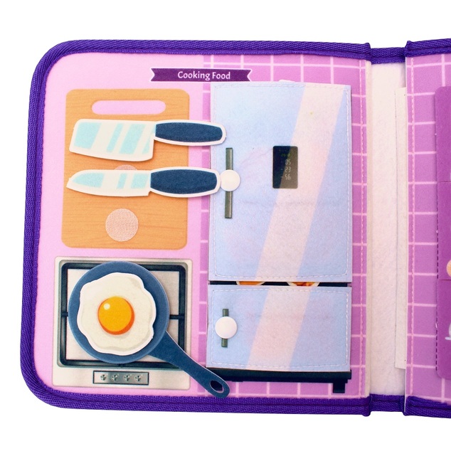 2Kids Toys Libro busy sensoriale Cucina