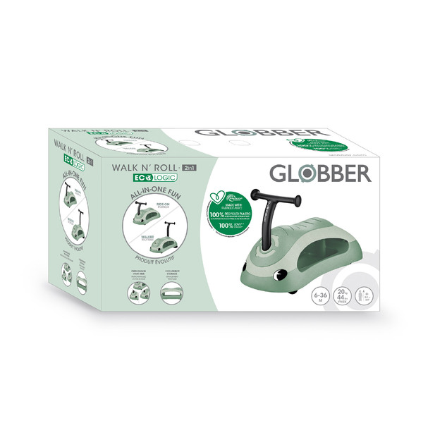 Globber Chodítko 2 v 1 WALK N'ROLL Ecologic Pistachio
