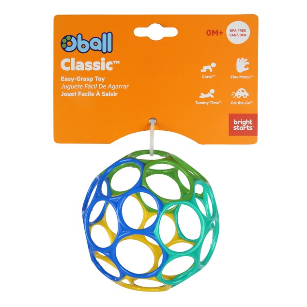 Hračka Oball™ Classic 10 cm modro/ zelená 0m+