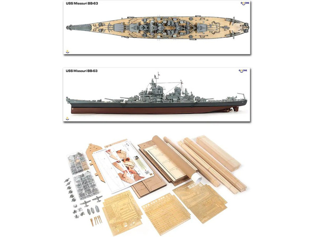 OCCRE USS Missouri 1:200 kit