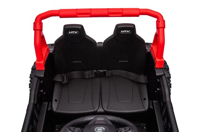 Elektrické autíčko UTV Small 12V, čierne, Pohon zadných kolies, 12V batéria