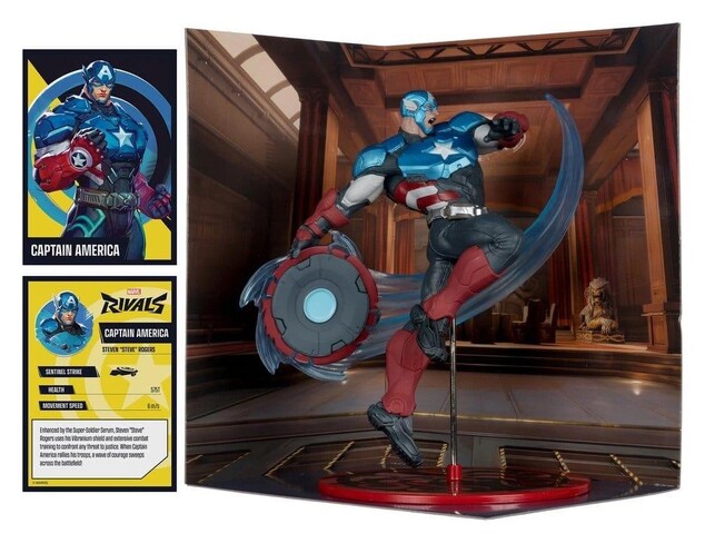 Marvel Rivals collection 1:10th WV1 - Captain America