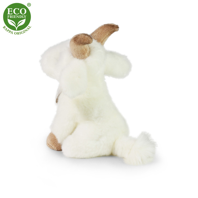 Sitzendes Plüschziegenkind 18 cm ECO-FRIENDLY